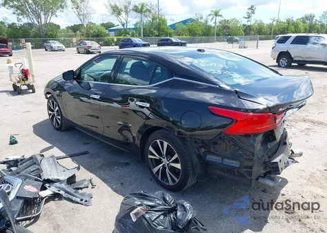 2017 Nissan Maxima 3.5 S из США, поврежденный, VIN 1N4AA6AP6HC420197